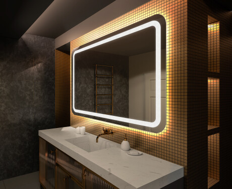 Bathroom Mirror LED Lighted Rectangular L147