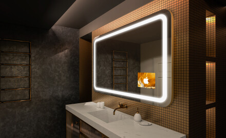 Bathroom Mirror LED Lighted Rectangular L147